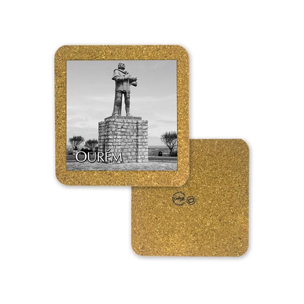 Tile 10cm in cork base