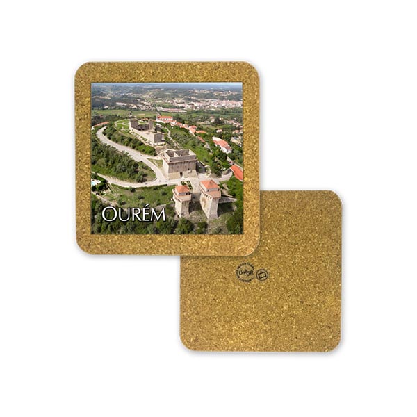 Tile 10cm in cork base