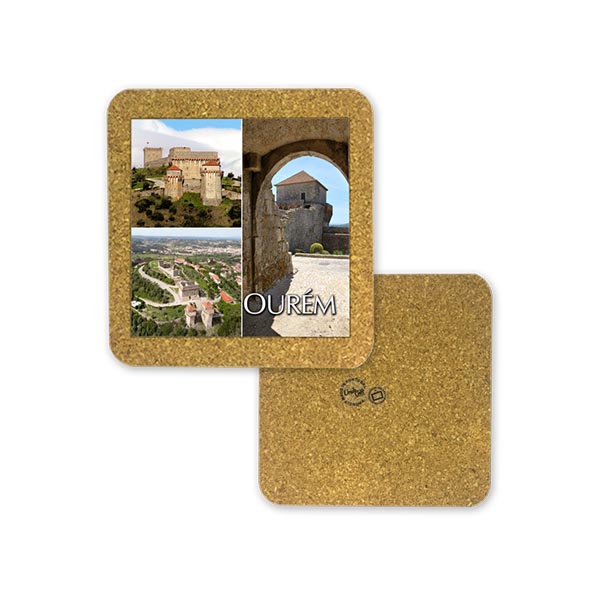 Tile 10cm in cork base