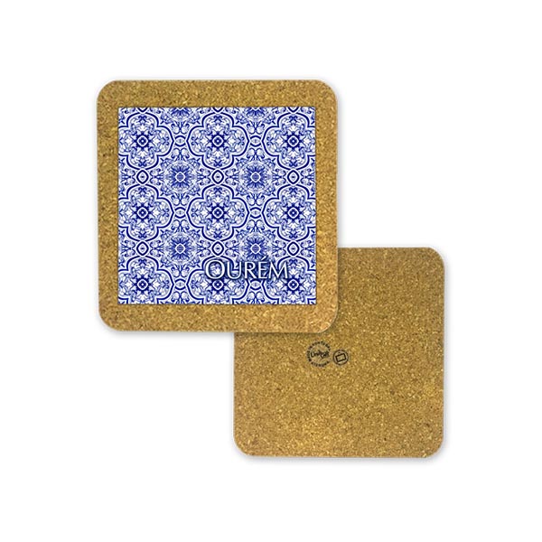Tile 10cm in cork base