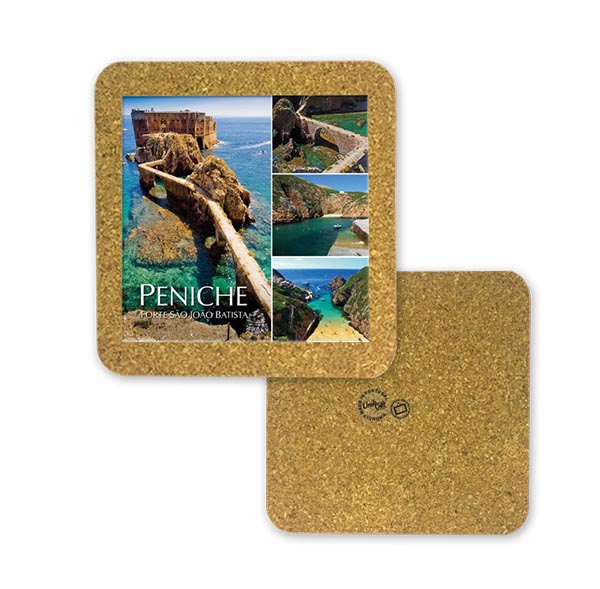 Tile 15cm in cork base