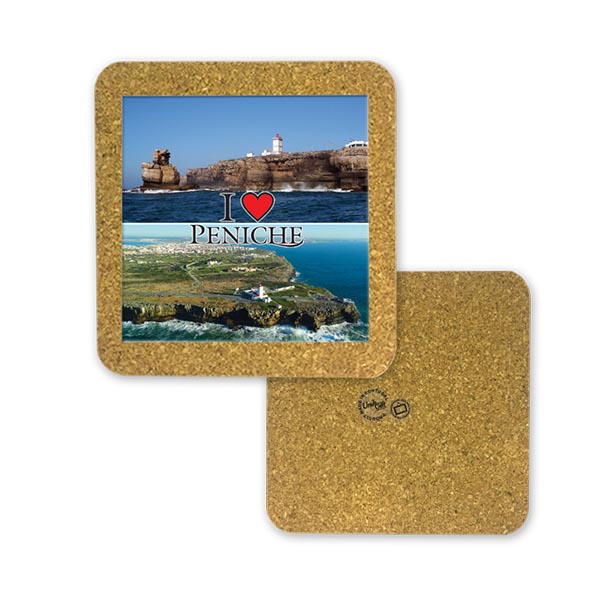 Tile 15cm in cork base