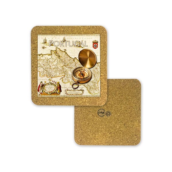 Tile 15cm in cork base