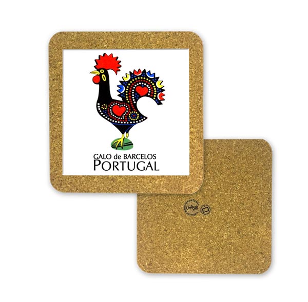 Tile 10cm in cork base