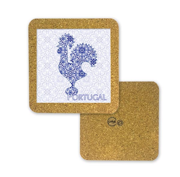 Tile 15cm in cork base