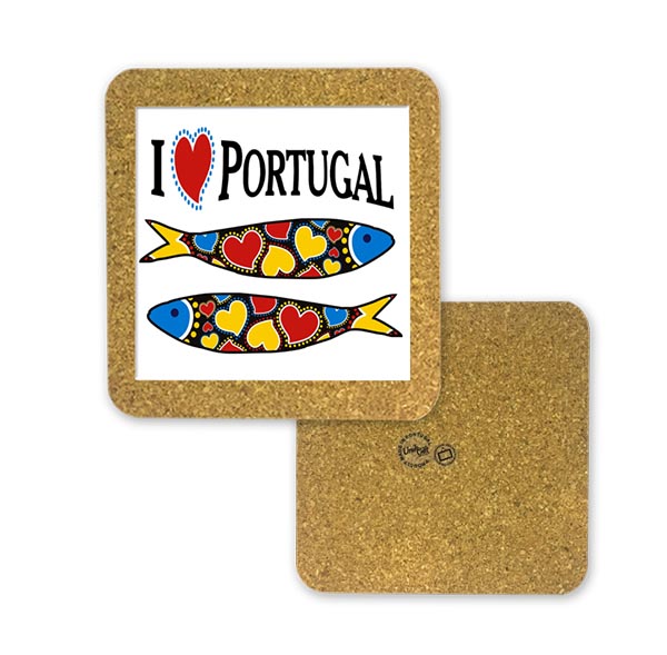 Tile 15cm in cork base
