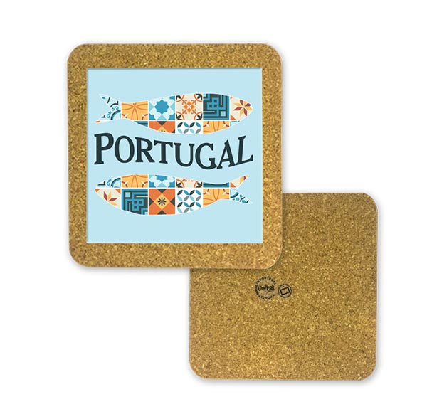 Tile 15cm in cork base