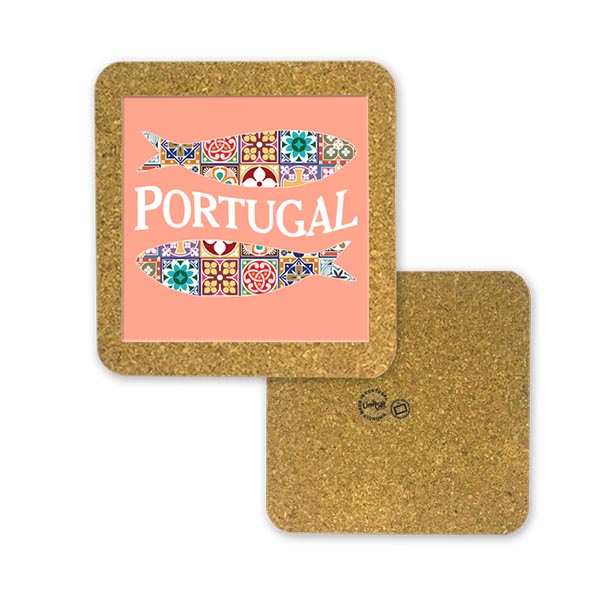 Tile 15cm in cork base