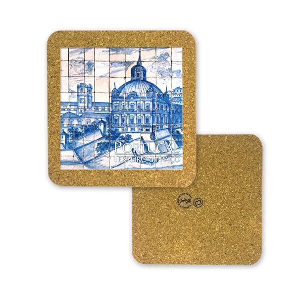 Tile 15cm in cork base
