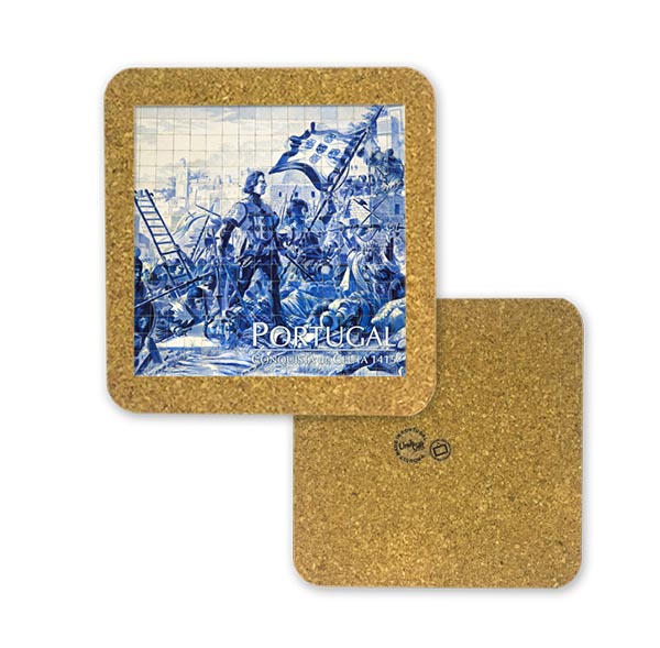 Tile 15cm in cork base