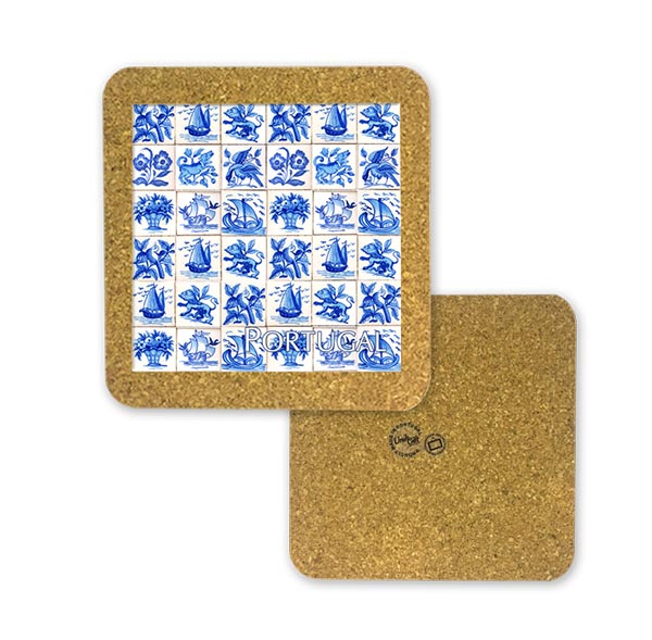 Tile 15cm in cork base