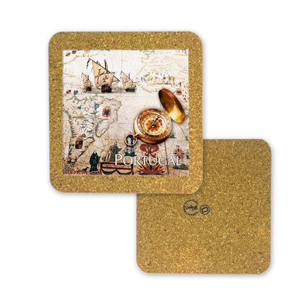 Tile 15cm in cork base