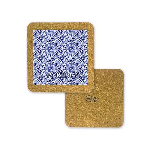 Tile 15cm in cork base