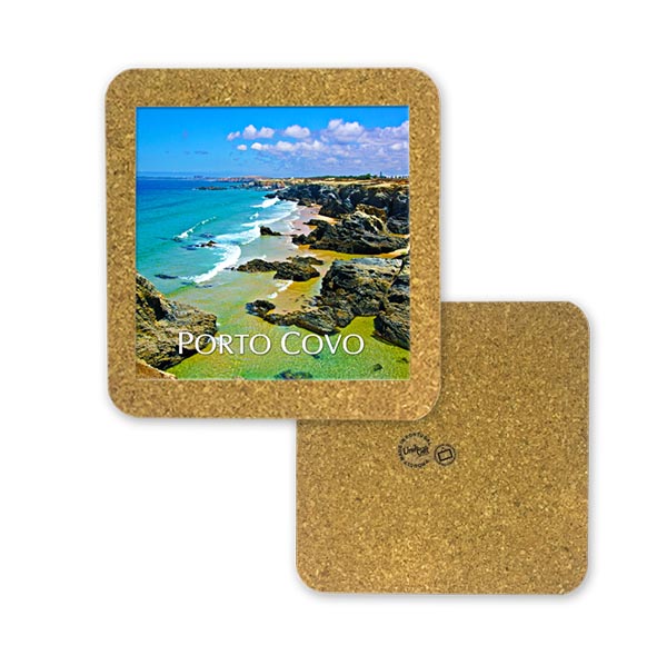 Tile 10cm in cork base
