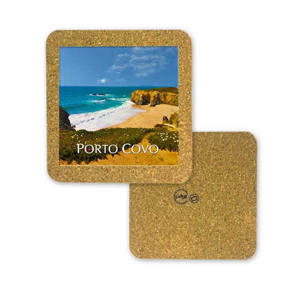 Tile 10cm in cork base