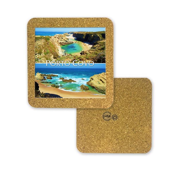 Tile 10cm in cork base