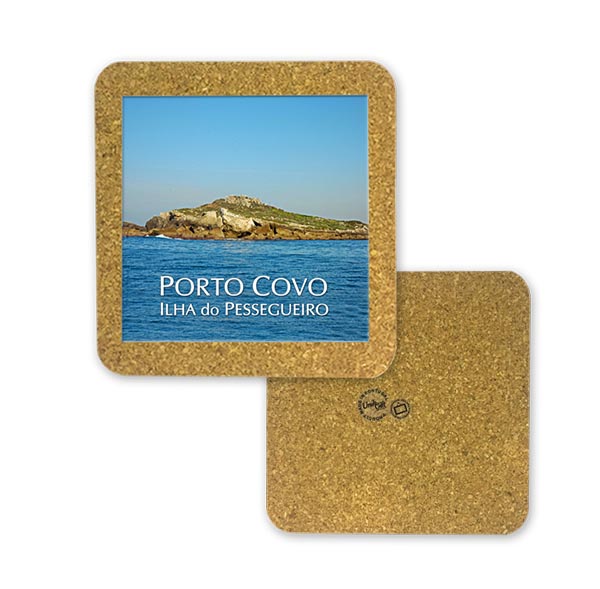 Tile 10cm in cork base