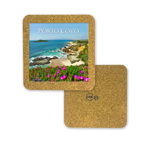 Tile 10cm in cork base