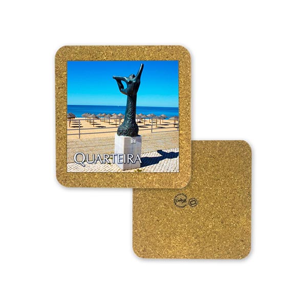 Tile 10cm in cork base