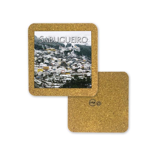 Tile 10cm in cork base