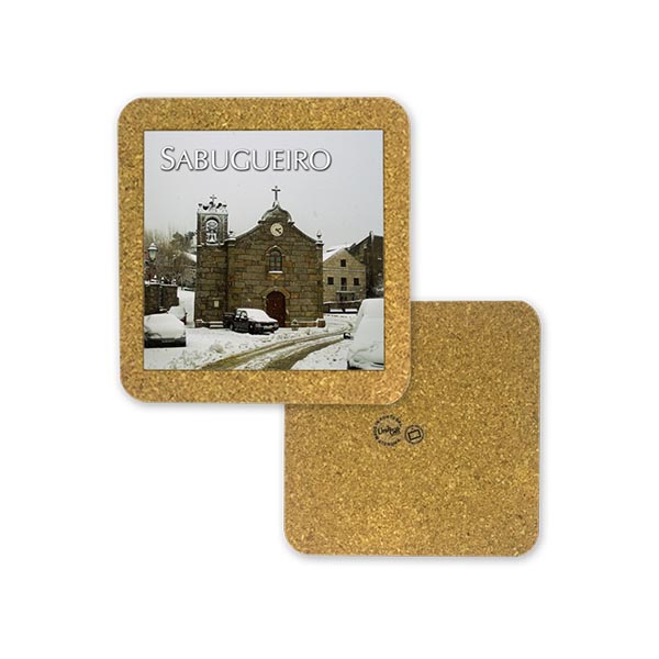 Tile 10cm in cork base