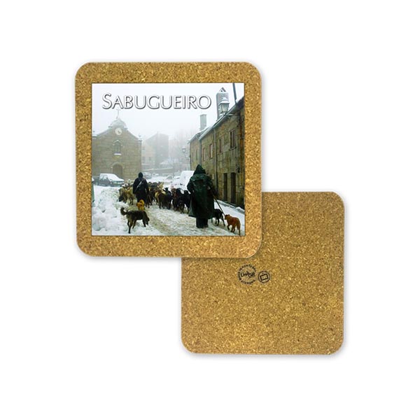 Tile 10cm in cork base