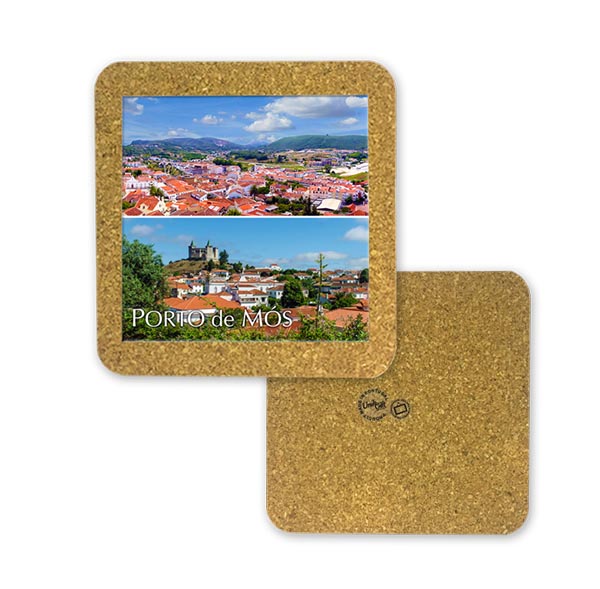 Tile 15cm in cork base