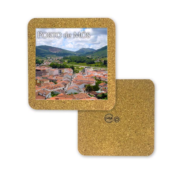 Tile 10cm in cork base