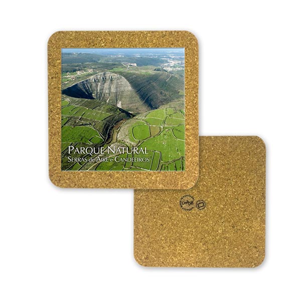 Tile 10cm in cork base