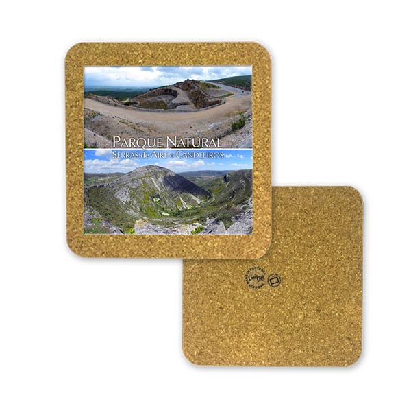 Tile 10cm in cork base