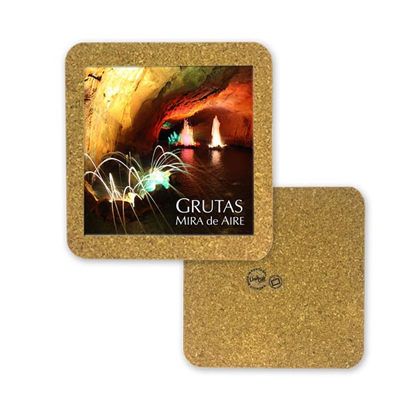 Tile 10cm in cork base