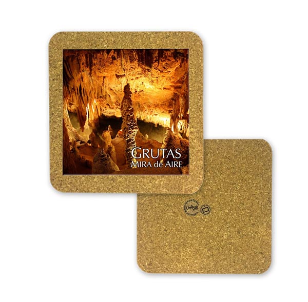 Tile 10cm in cork base