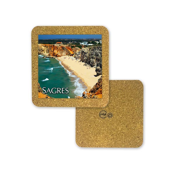 Tile 10cm in cork base