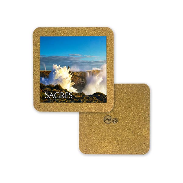 Tile 10cm in cork base