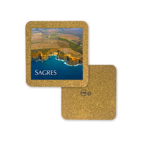 Tile 10cm in cork base