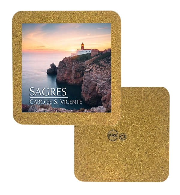 Tile 15cm in cork base
