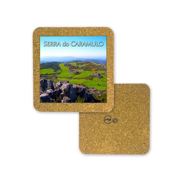 Tile 10cm in cork base