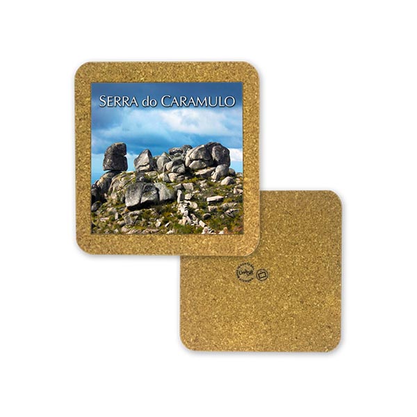 Tile 10cm in cork base