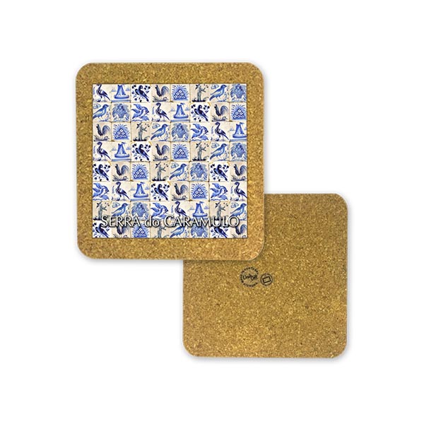 Tile 15cm in cork base