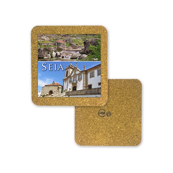 Tile 10cm in cork base