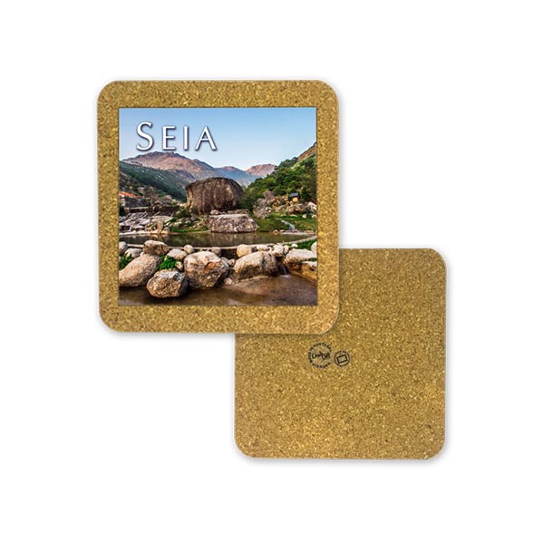 Tile 10cm in cork base
