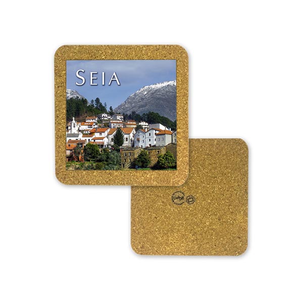 Tile 10cm in cork base