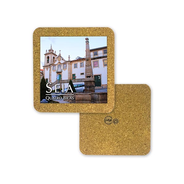Tile 10cm in cork base