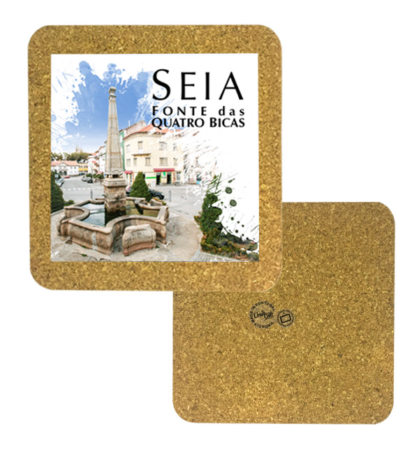 Tile 15cm in cork base