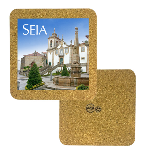 Tile 15cm in cork base