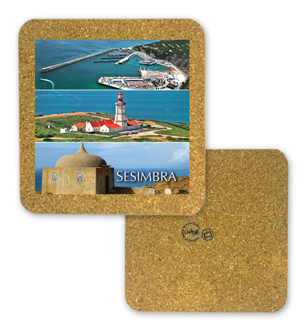 Tile 10cm in cork base