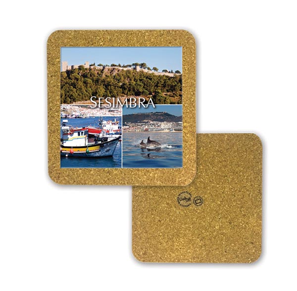 Tile 10cm in cork base