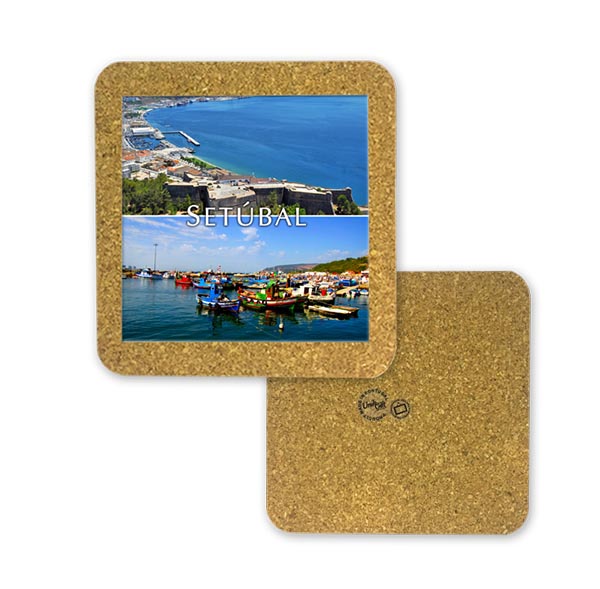 Tile 10cm in cork base
