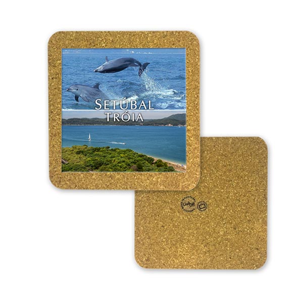 Tile 10cm in cork base