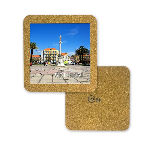 Tile 10cm in cork base